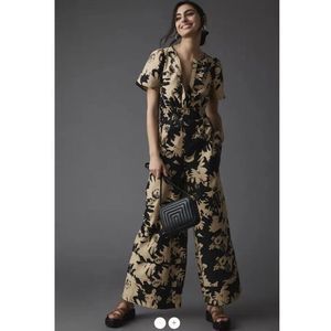 New Anthropologie The Somerset Jumpsuit sz Small
